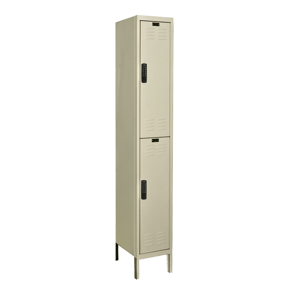 Hallowell Double Tier Electronic Locker