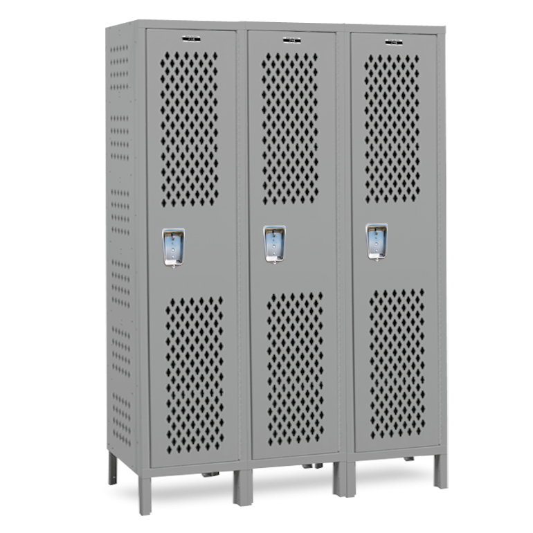 Double Tier Ventilated Locker
