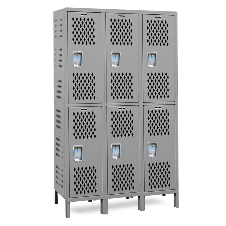 Double Tier Athletic Locker