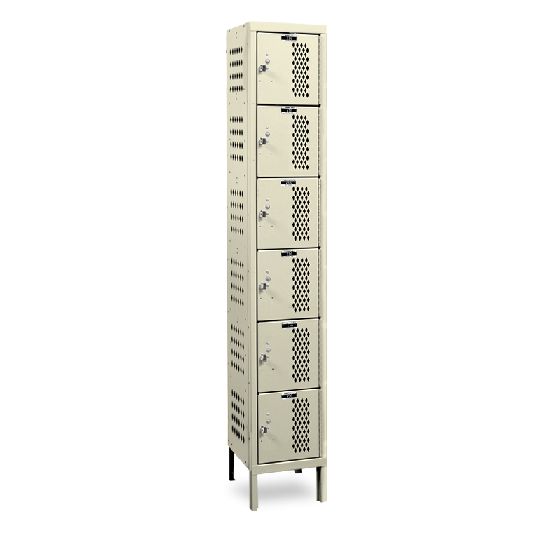 Six Tier Ventilated Locker
