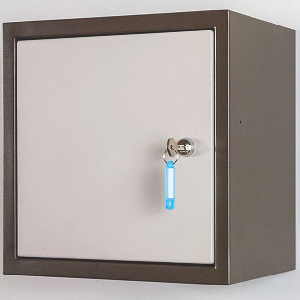 Home pistol locker bronze