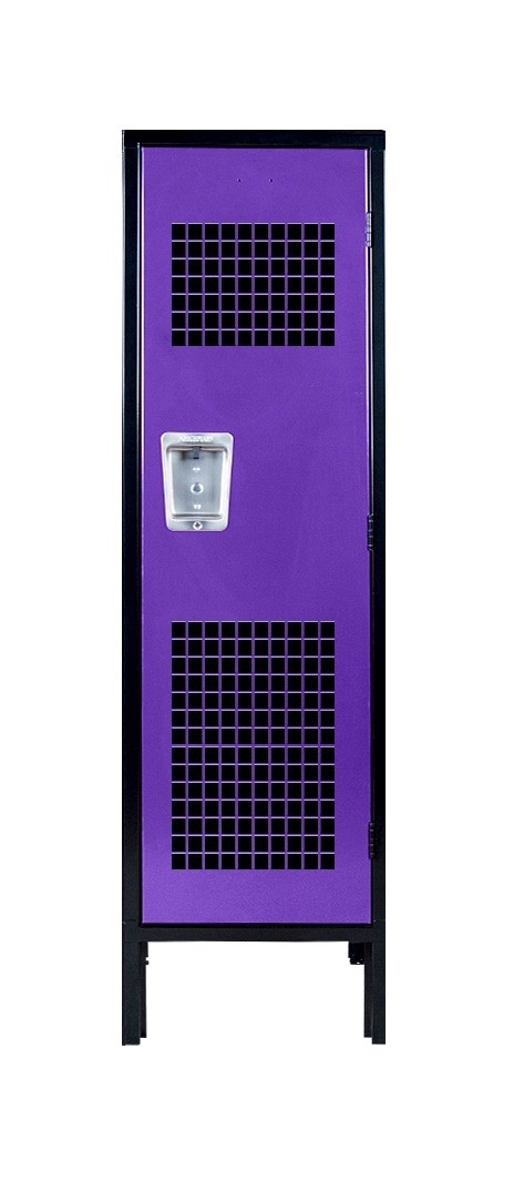 Sale Kids Team Locker Purple and Black