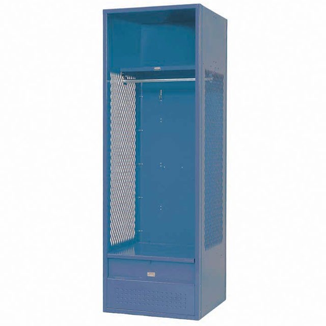 Sports Stadium Locker with Shelf and Footlocker