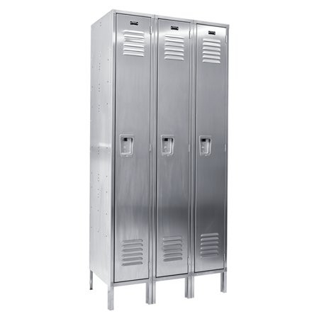 304 Stainless Steel Single Tier Locker (Image 1)