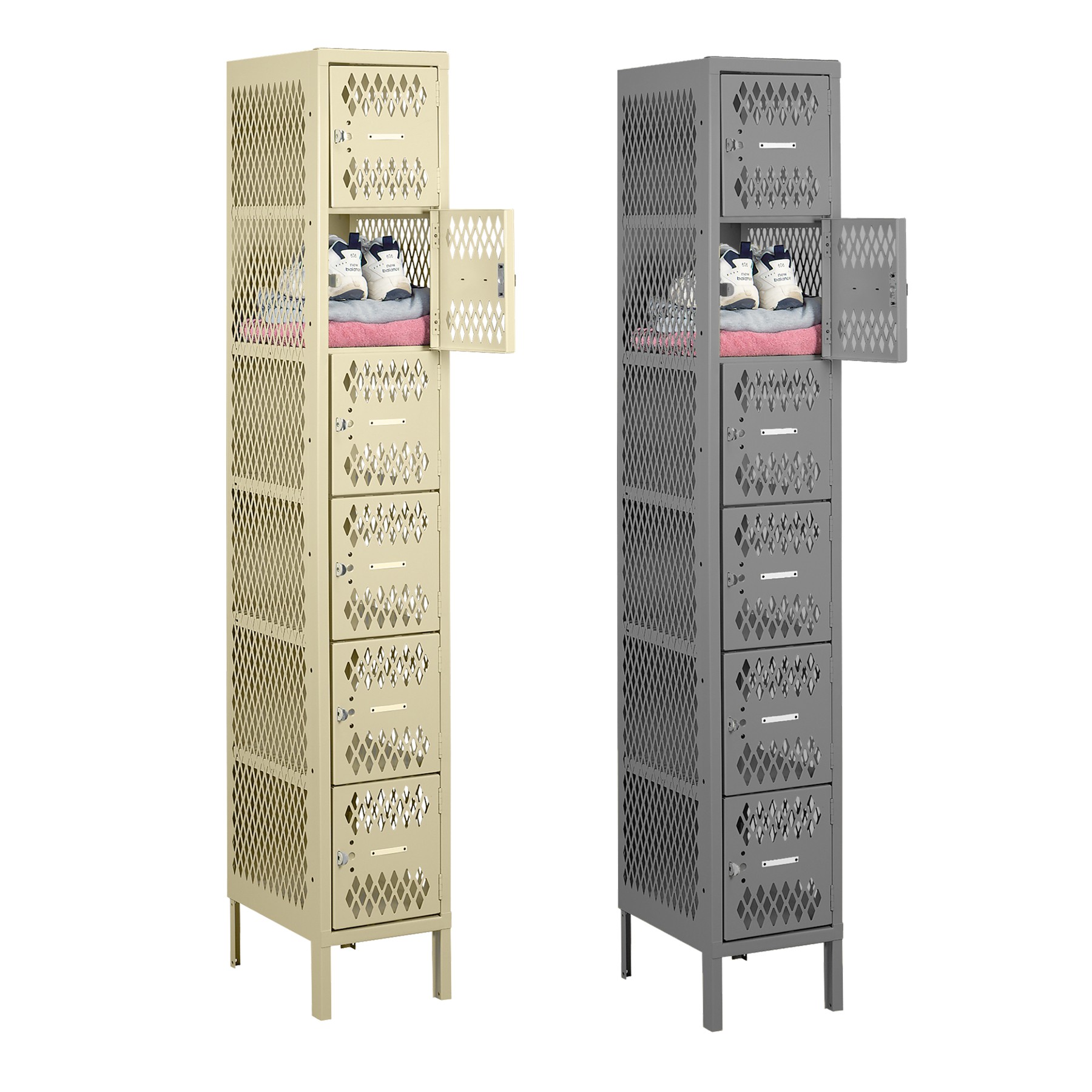 Tennsco ventilated box lockers
