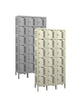 Six Tier Athletic Gym Box Lockers Main