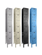 Six Tier Metal Box Locker