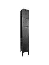 Black Five Tier Box Locker