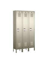 Beige Large Single Tier Steel Lockers