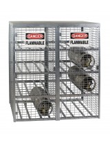 16 Cylinder Storage Cabinet