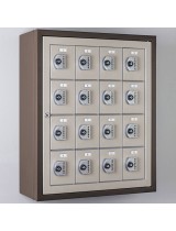 Bronze cell phone lockers