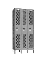 Hallowell Single Tier Ventilated Athletic Locker