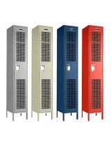 Single Tier Ventilated Employee Locker 