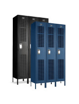 Single Tier Ventilated Employee Lockers