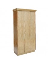 Single Tier Wood Wardrobe Lockers (Image 1)