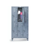 Double Tier Super Heavy Duty Welded Storage Lockers