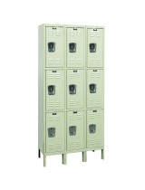 Triple Tier Rust Resistant Lockers