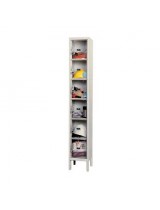 Six Tier Clear View Box Locker