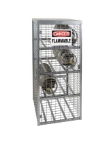 8 Cylinder Storage Cabinet