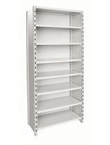 Anti-Bacterial Closed Metal Shelving