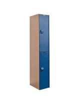 Hallowell Double Tier Aquamax Solid Plastic Locker 
