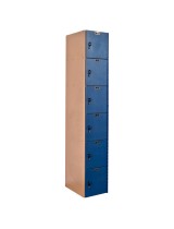 Six Tier AquaMax Solid Plastic Locker (Image 1)