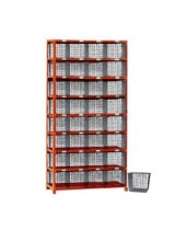 Basket Lockers 8 High 4-Wide