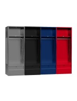 Stadium Lockers w/ Shelf & Footlocker Main