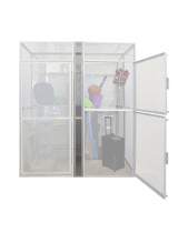 Hallowell Bulk Storage Locker Front Extension Panel