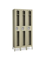 Single Tier Clear View Lockers
