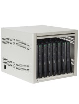 Desk Mount Laptop Locker with 8 Laptops