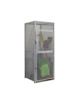 Double Door Large Wire Mesh Storage Locker Starter Units