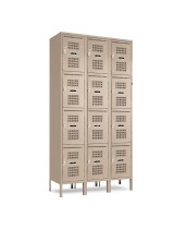 Employee Lockers with Mail Slot Beige
