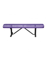 Expanded Metal Extra Wide Bench without Back