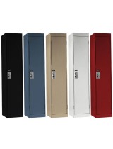 Hadrian Emperor Single Tier Locker Shown with Optional Colored Dress Ends (not included)