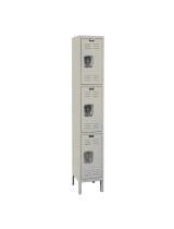 Hallowell Triple Tier Metal Locker 1 Wide