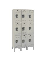 Hallowell Triple Tier Ready-Built Lockers