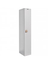 Hallowell Single Tier MedSafe AquaMax Anitmicrobial Plastic Locker (1 Wide)