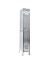 Hallowell 304 Stainless Steel Single Tier Locker 