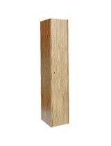 Single Tier Wood Wardrobe Locker (Image 1)
