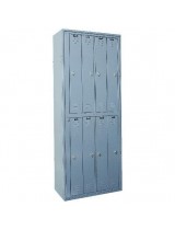 Hallowell Eight Compartment Uniform Locker