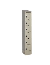 Hallowell Six Tier Ready-To-Use Plus Locker