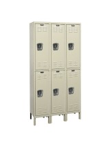 Hallowell Double Tier Rust Resistant Locker