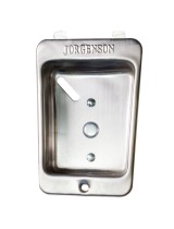 Jorgenson Single Point Latch Recessed Cup