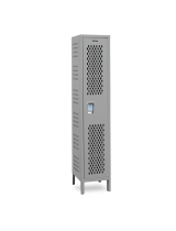 Hallowell Single Tier Ventilated Athletic Locker