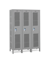 Double Tier Ventilated Locker