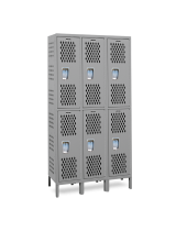Double Tier Athletic Locker