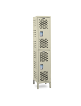 Double Tier Ventilated Locker