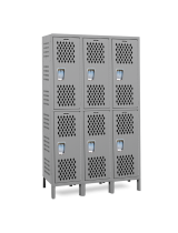 Double Tier Athletic Locker