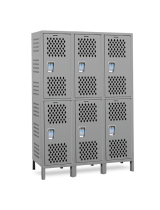 Double Tier Athletic Locker